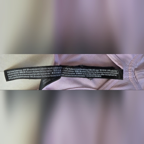 Lot Of 2 Victorias Secret Pink Ultimate Push Up Sports Bra Lavender/Plum Size L - Picture 12 of 14